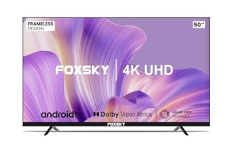 Foxsky 127 Cm (50 Inches) 4K Ultra Hd Smart Led Tv 50Fs-Vs (Black)