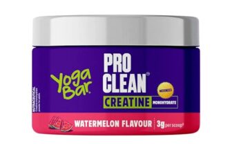 Yogabar Pro Clean Creatine Monohydrate Powder, Watermelon Flavour, 3G Per Scoop