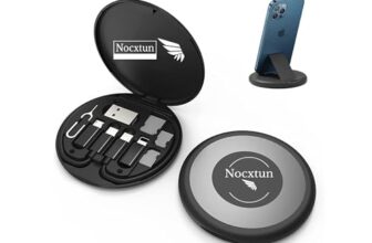 Nocxtun Usb Adapter,Lightning To Type C Converter,Micro Usb Charging Cable With Usb To C Type Converter,Lightning To Usb C Adapter,Multi Charging Data Cable Set Contains Sim Card Holder-Multi-Colour