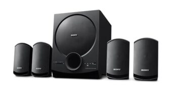 Sony New Sa-D40M2 4.1Ch Home Theatre Speaker With 100W Power Output And Powerful Subwoofer – Black