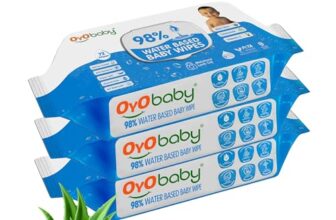 Oyo Baby Wipes For New Born Baby With Lid | 72 Wipes X Pack Of 3-216 Wipes For Kid | Extra Thick & Moist Wet Vipes For Babies | Prevents Skin Redness & Rashes | Enriched With Aloe Vera, Vitamin E