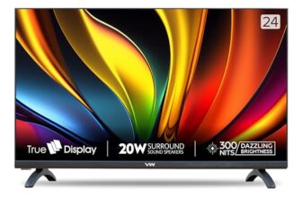 Vw 60 Cm (24 Inches) Premium Series Hd Ready Led Tv Vw24A (Black)