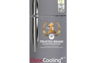 Lg 242 L 3 Star Smart Inverter Frost-Free Double Door Refrigerator (Gl-I292Rpzx, Shiny Steel, Door Cooling+)