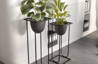 Lifelong Plant Stand For Balcony & Living Room, 15Kg Capacity, Anti-Rust Metal Pot Stand For Indoor & Outdoor Plants