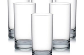 Ocean San Marino Glass 290Ml Set Of 6 Pcs Transparent For Kitchen | Water | Hot & Cold Drinks | Juice| Cocktail | Milkshake | Smoothie | Ideal For Home | Party| Restaurant | Gifting| Special Occasion|