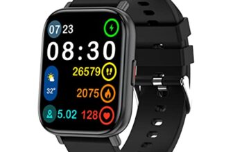 Fcuk Fit Pro Full Touch 1.69″ Superior Display Smartwatch (Color: Black), Sleek Design Metal Body, 8 Sport Modes, Spo2, Heart Rate Monitoring, Ip 68 Water Resistance And Long Battery Life-Fcuk009B