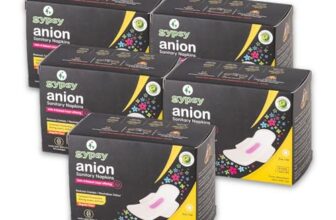 Gypsy Anion Ultra-Thin Sanitary Pads For Women | 40 Cotton Sanitary Napkins – Large (5 X 8) | Toxic Free & Rash Free Periods | Leakproof | Quick Absorption | Unscented | Extra Long | Skin Friendly.