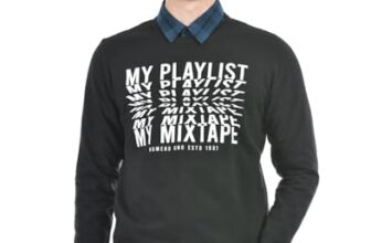 Numero Uno Men’S Anthology Crewneck Sweatshirt Black