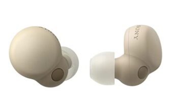 Sony Linkbuds S Wf-Ls900N Noise Cancellation Bluetooth Earbuds, Tws, Hi-Res Audio, Up To 23Hrs Battery-Beige