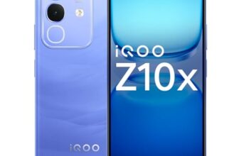 Iqoo Z10X 5G (Ultramarine, 6Gb Ram, 128Gb Storage) | 6500 Mah Large Capacity Battery | Dimensity 7300 Processor | Military-Grade Certified Durability
