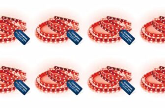 Crompton 5 Meter Strip Light Red 300 Leds (Pack Of 8) (Without Driver)