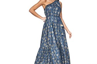 Itse Women’S Viscose Fit And Flare Knee-Length Dress (Fw21It195Mxstn_Teal_S)