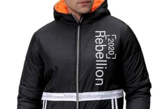 The Indian Garage Co Men’S Winter Jacket (0424-Nshdjkt9-02-Black-L_Black