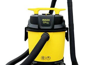 Inalsa Wet And Dry Vacuum Cleaner For Home,10 Ltr Capacity,1200 W, 17 Kpa Suction, Blower Function, Hepa Filter, Wet Vacuum Cleaner For Sofa, House Cleaning Machine,Vaccine Cleaner For Home(Wd 10)