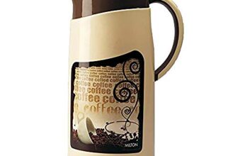 Milton Viva Tuff 1500 Water Jug, Pu Insulated Inner Stainless Steel Hot & Cold Jug, Bpa Free, Leak Proof, 1.35 Litre, Brown, Ideal For Tea, Coffee, Water, Hot Beverages
