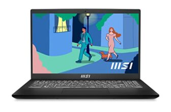 Msi Modern 15,Amd 7Th Gen. Ryzen 5 7430U,40Cm Fhd 60Hz Thin & Light Aptop(16Gb/512Gb Nvme Ssd/Windows 11 Home/Office 2021/Amd Radeon/Classic Black/1.75Kg) B7M-445In