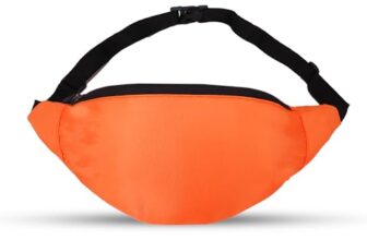 Bigplayer Holographic Waist Bag Stylish And Functional Waist Bags For Men And Women Waterproof, Nylon Trainer Waist Bag With Adjustble Waist Belt Travel Waist Pouch