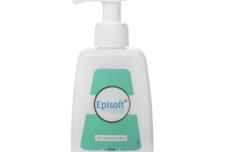 Glenmark Episoft Cleansing Lotion For Sensitive & Dry Skin I Cleanser For Face | Gentle Cleanser Removes Excess Oil I Moisturises And Makes Skin Soft And Glowing I Makeup Cleanser I Free Of Sls | 125Ml