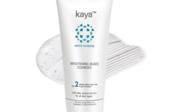 Kaya Clinic Brightening Beads Cleanser, With Aha, Niacinamide, Vitamin E Daily Use Exfoliating & Brightening Face Wash, All Skin Types 100 Ml