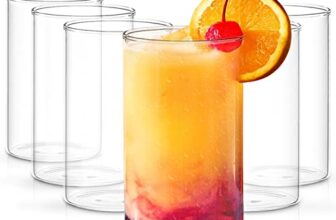 Borosil – Vision Glass Set, 295 Ml, Set Of 6, Transparent