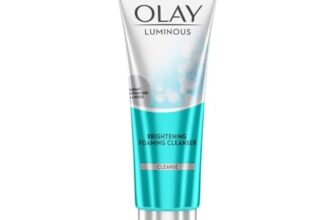 Olay Luminous Brightening Foaming Cleanser | Face Wash | Clear And Even Skin | With Glycerin | Normal, Oily, Dry, Combination Skin | 100G