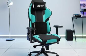 Green Soul | Xtreme | Multifunctional Ergonomic Gaming & Office Chair|Premium Pu Leather Upholstery|4D Armrests|Adjustable Neck,Lumbar Pillow|180° Back Recline (Black & Blue) Installation Provided