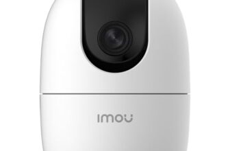 Imou 360° 1080P Full Hd Cctv Security Camera, Human Detection, Motion Tracking, 2-Way Audio, Night Vision, Dome Camera With Wifi & Ethernet Connection, Alexa Enabled, Up To 256Gb Sd Card Support