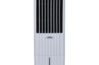 Symphony Diet 12T Personal Tower Air Cooler For Home With Honeycomb Pad, Powerful Blower, I-Pure Technology And Low Power Consumption (12L, White)