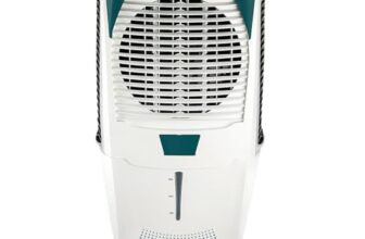 Crompton Ozone 55 Litres Desert Air Cooler For Home | Large & Easy Clean Ice Chamber | 4-Way Air Deflection | High Density Honeycomb Pads | Everlast Pump | Auto Fill