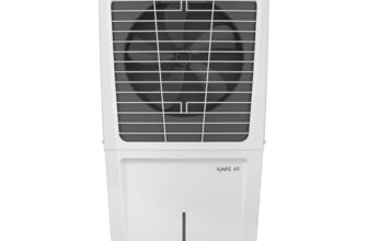 Havells Kace 65 L Desert Air Cooler For Home| Powerful Air-Delivery|Bacteria Shield Honeycomb Pads Technology |Xxl Ice Chamber| Ice Chill Drip Technology | Inverter Compatible|Front Wheels With Brakes