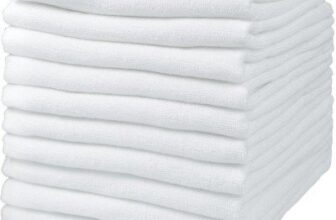 F2L Men & Women Towels For Bath | 500 Gsm Bath Towel Set| Skin Friendly | High Water Absorber |Ultra-Premium Quick Dry |100% Pure Cotton (27 X 54 Inch | White) 10Pc