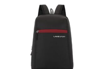 Lavie Sport 11 Litres Sprinter Daypack 1 Compartment Unisex Small Casual Bag For Boys & Girls,Black