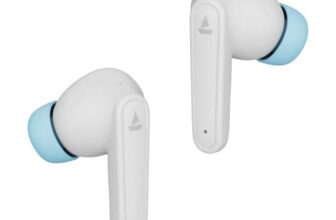 Boat Airdopes 113 Tws Wireless In Ear Earbuds With Enx Tech, Beast Mode, Asap Charge, 24H Playtime, Immersive Audio, Ipx4, Iwp, Touch Controls, Lightweight Build(Pearl White)