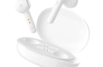 Tecno Wireless Bookshelf Buds 2 In Ear (White)| Deep Bass With 13Mm Larger Drivers | Up To 18 Hours Of Playtime | Ipx4 Sweat, Water And Dust Resistant | Environmental Noise Cancellation | Bt 5.0