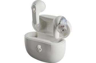 Skullcandy Rail Anc In Ear Noise Cancelling Wireless Earbuds, Multipoint Pairing,38 Hr Battery, Microphone, Works With Iphone Android And Bluetooth Devices – Bone