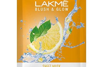 Lakme Blush & Glow Lemon Sheet Mask, 25 Ml