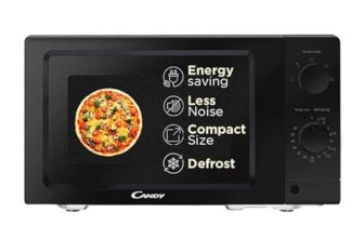 Candy 19 L Inverter Technology With 5 Power Levels Solo Microwave Oven And Defrost (Csm192B, Black)