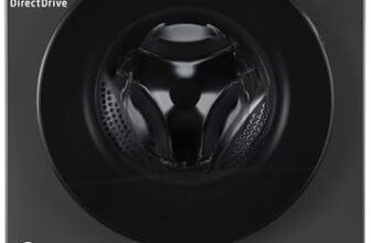 Lg 8 Kg, 5 Star, Wi-Fi, Direct Drive Technology, Steam Wash, 6 Motion Dd, Fully-Automatic Front Load Washing Machine (Fhb1208Z4M, Allergy Care, In-Built Heater, Touch Panel, Middle Black)