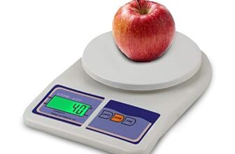 Atom Digital Kitchen Food Weighing Scale For Healthy Living, Home Baking, Cooking, Fitness & Balanced Diet. Atom A 121 | 10Kg X 1Gms With Batteries Included