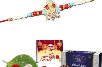 Darkshri (73 B) Rakhi With Chocolate | Set Of 1 Rakhi Rakhi With Chocolate Rakhi For Brother Rakhi For Brother And Bhabhi Rakhi For Kids Rakhi Gift For Brother Terial Rakhi Set Kids Rakhi Gift For Sister Rakhi Gift Rakhi Silver Golden