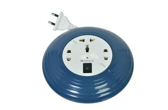 Havells Cosmo Reel 2 Pin 5 Mtr Flexbox, 1440 Watts, Blue, 240 Volts