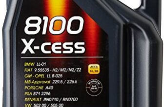 Motul 8100 X-Cess 5W-40 Api Sn/Cf Fully Synthetic Gasoline And Diesel Engine Oil (4 L)