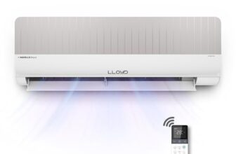 Lloyd Stylus 1.0 Ton 5 Star Wifi Inverter Split Ac (6 In 1 Convertible, Changeable Facia, 100% Copper, Anti-Viral + Pm 2.5 Filter, White/Grey Facia, Gls12V5Fogsy, Free Installation*)
