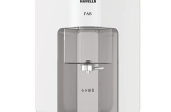 Havells Active Plus Water Purifier With Uv+Revitalizer Purification Technology, Powerful 4 Stage Purification, Smart Alerts With Auto –Energy Saver, (Green And White), Suitable For Tds 
