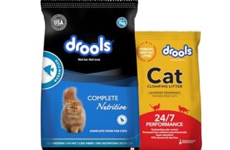 Drools Dry Adult Cat Food Ocean Fish 7Kg With 5Kg Drools Cat Litter Free