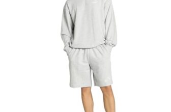 Puma Mens Relaxed Sweat Suit, Light Gray Heather, S (68370004)