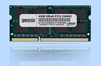 Geonix 4Gb Ddr3L 1600 Mhz| Laptop Ram For Standard & Gaming Pc | 2Rx8 | 204 Pin | (5 Years Warranty)