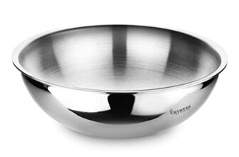 Crystal Tripro -Triply Stainless Steel Tasla – 18 Cm (Induction Bottom)