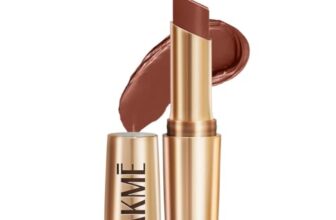 Lakmé 9 To 5 Primer + Matte Lipstick- Cinnamon Spice 3.6G