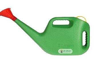 Go Hooked Watering Can (5L) | Indoor Outdoor Watering Shower Can | Plastic Green Water Can With Sprayer For Plants/Garden | Watering Hand Bottles For Garden | Water Spray Can | Sprinkler For Plants